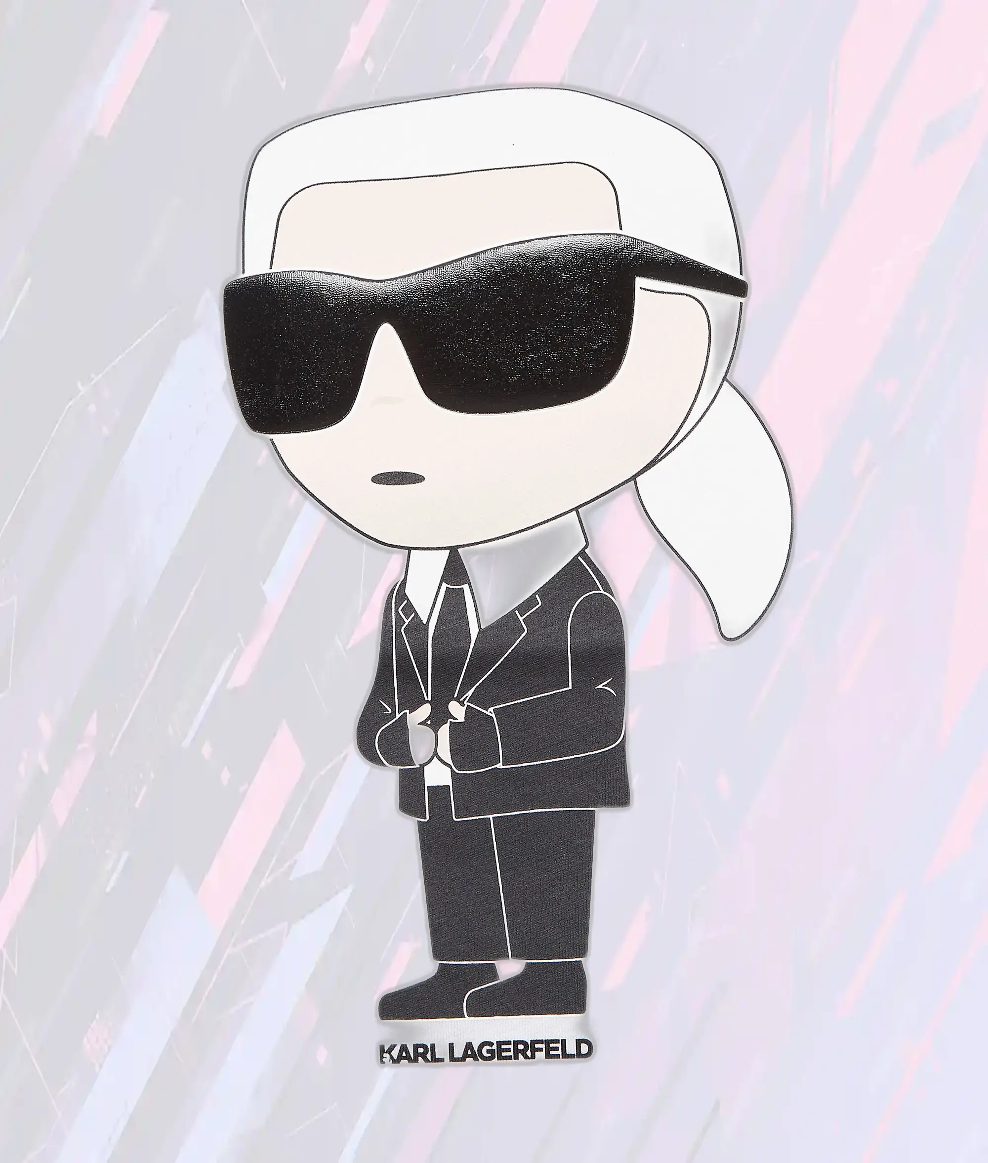 Tee-Shirt Classique Blanc Icone par Karl Lagerfeld