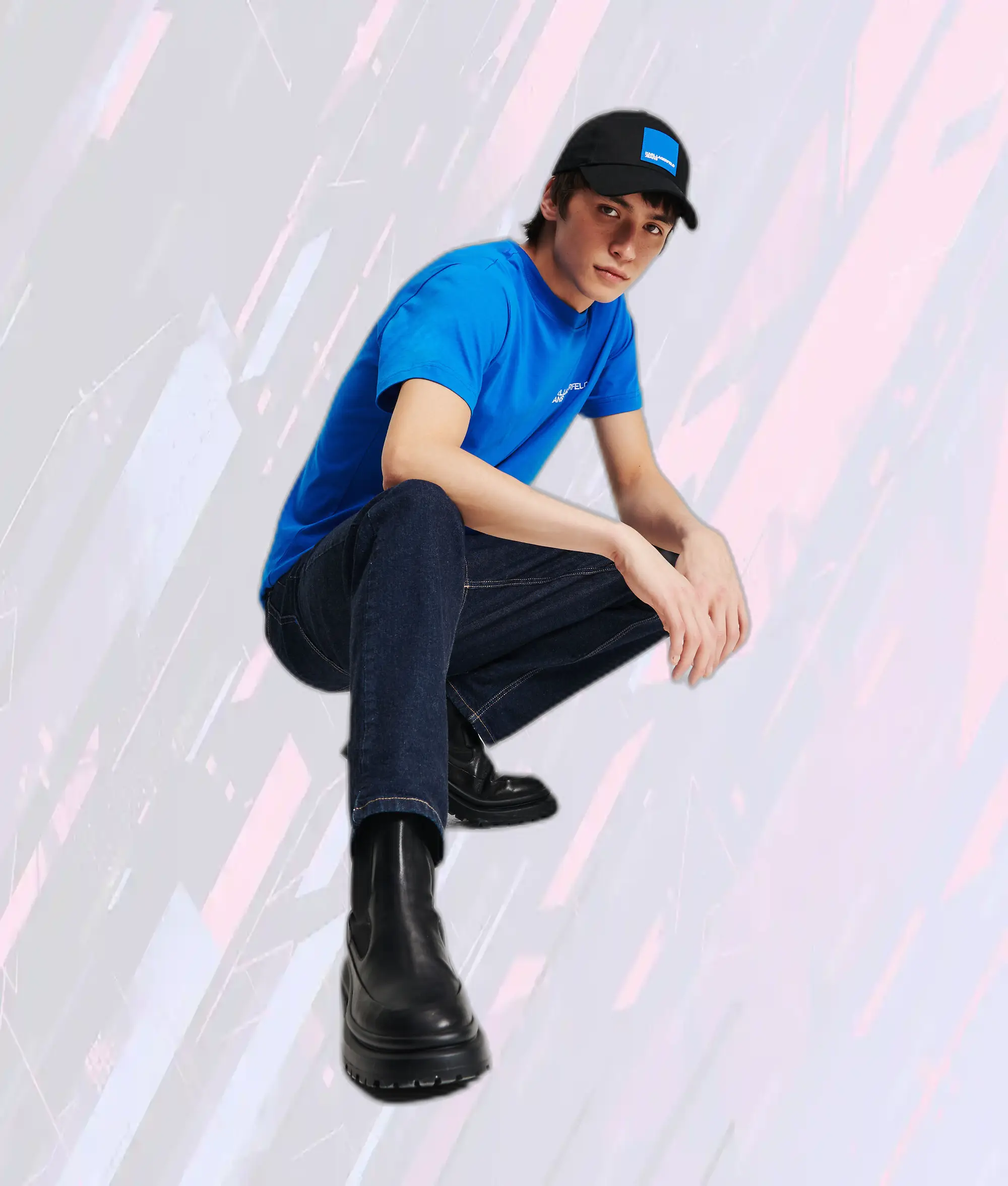 Karl Lagerfeld Jeans Effilés Klj Bleu Délavé - Coupe Tapered Moderne