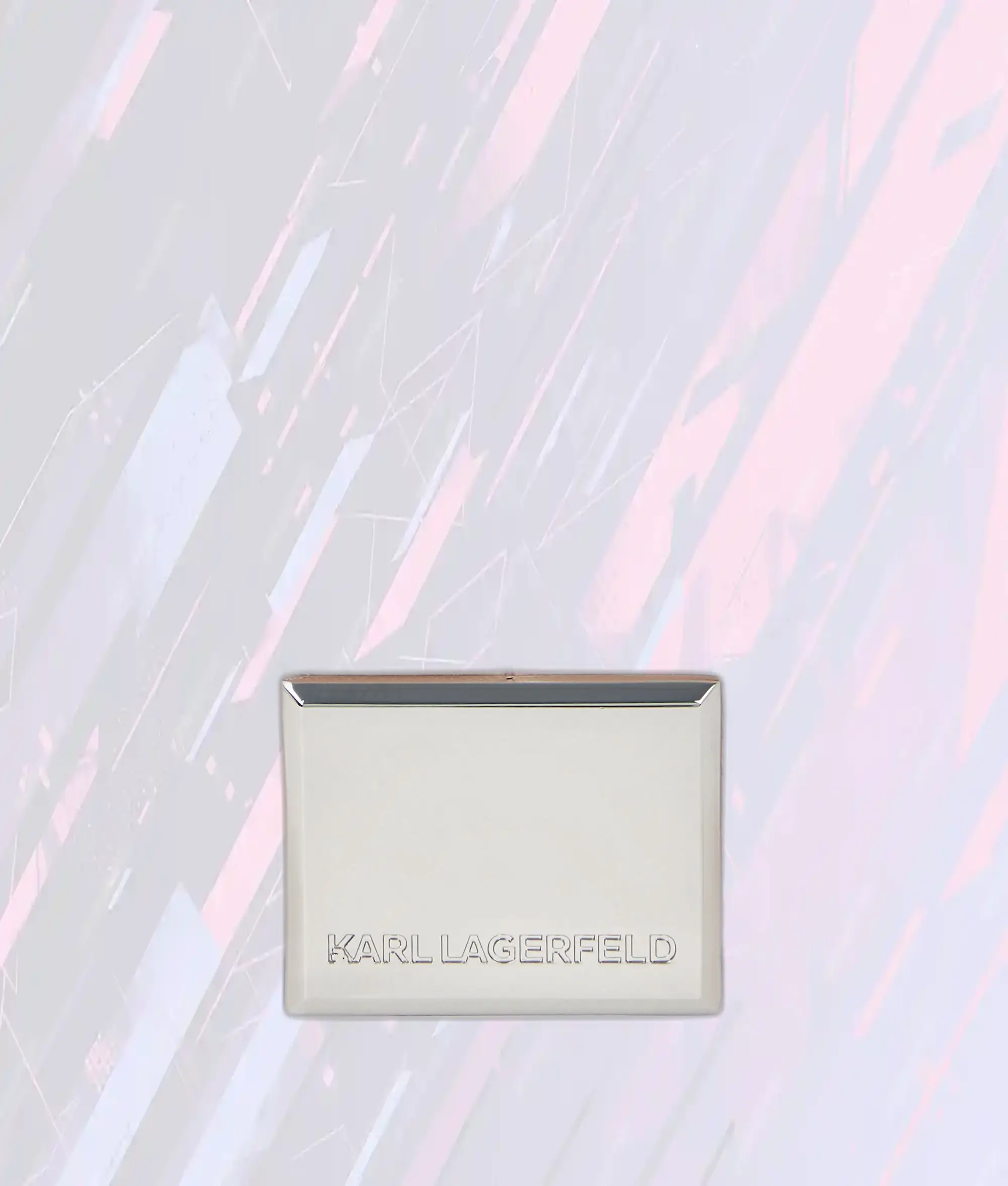 Sac Bandoulière Matelassé Karl Lagerfeld Rosé Vintage - Modèle Compact Raffiné
