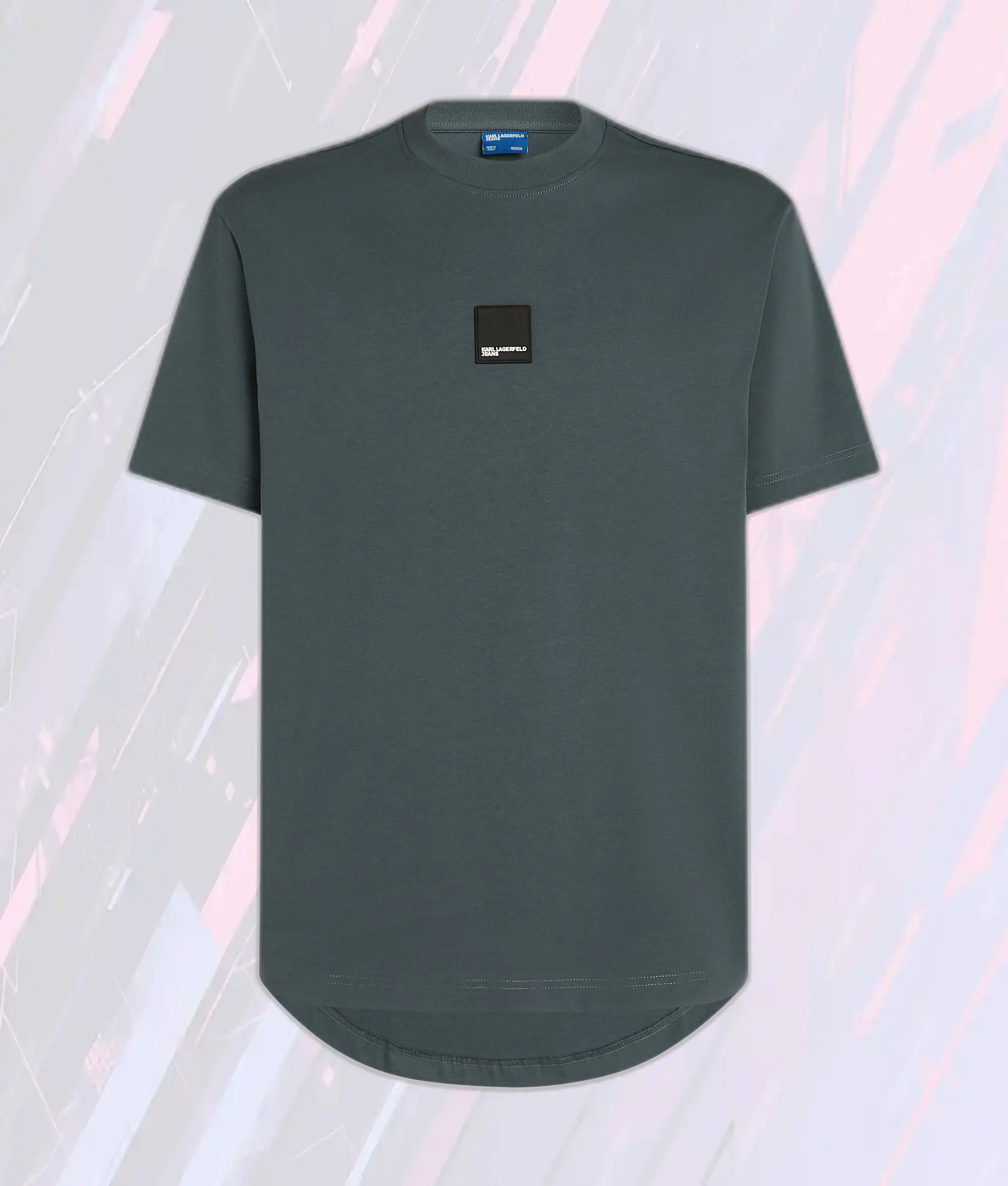 Tee-Shirt Courbe Karl Lagerfeld - Couleur Ardoise Sombre Édition Klj