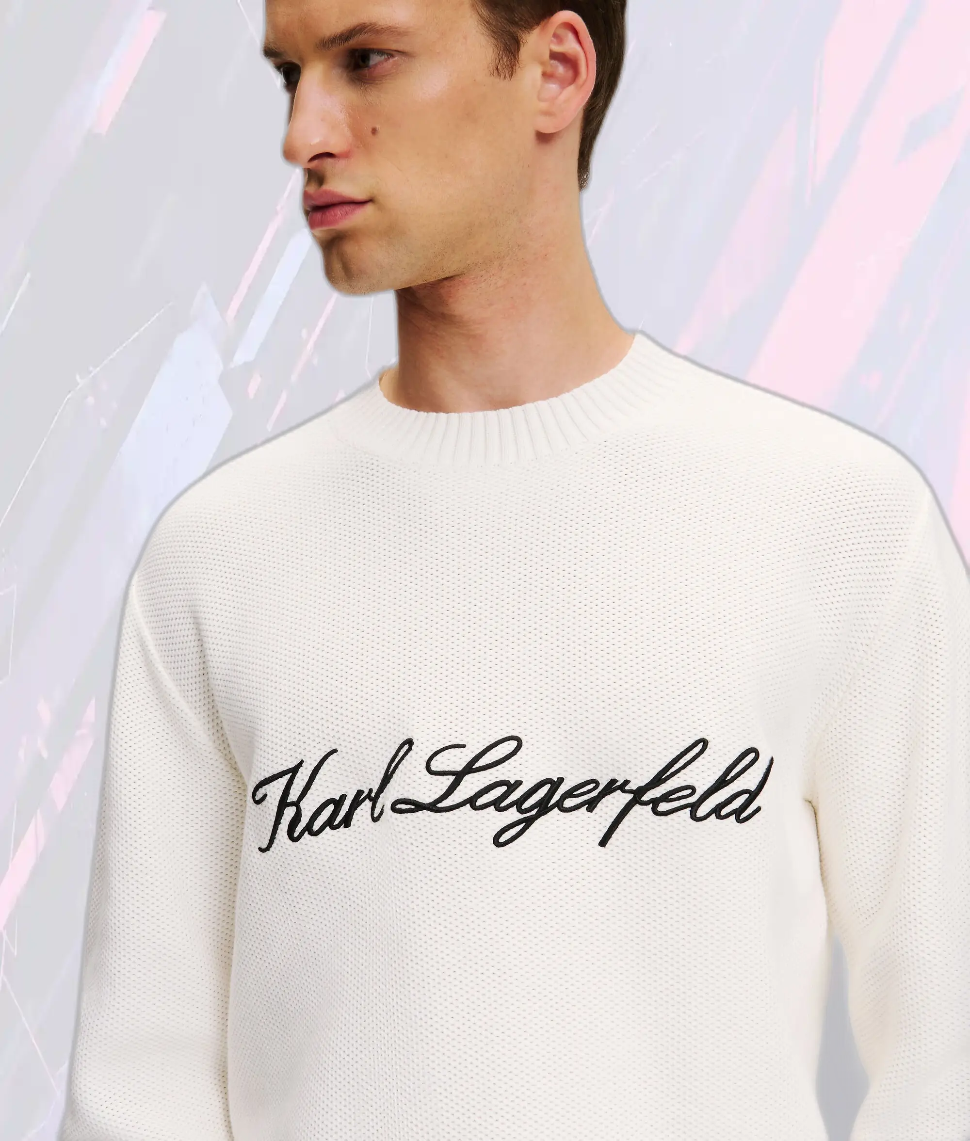 Pull Karl Lagerfeld - Édition Crème Cannoli & Hôtel Karl