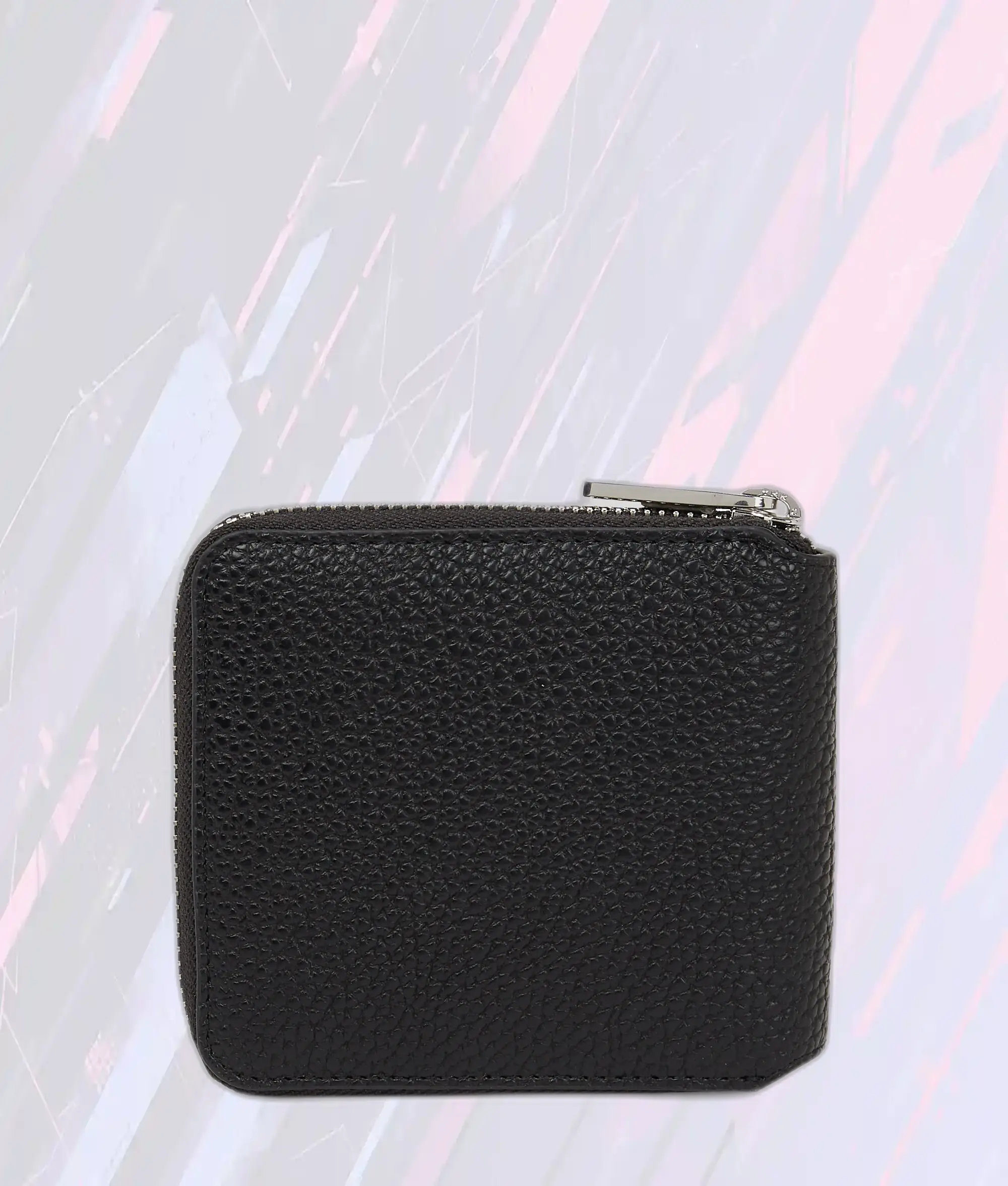 Portefeuille Homme Karl Lagerfeld K/Carré en Cuir Souple Noir Élégant