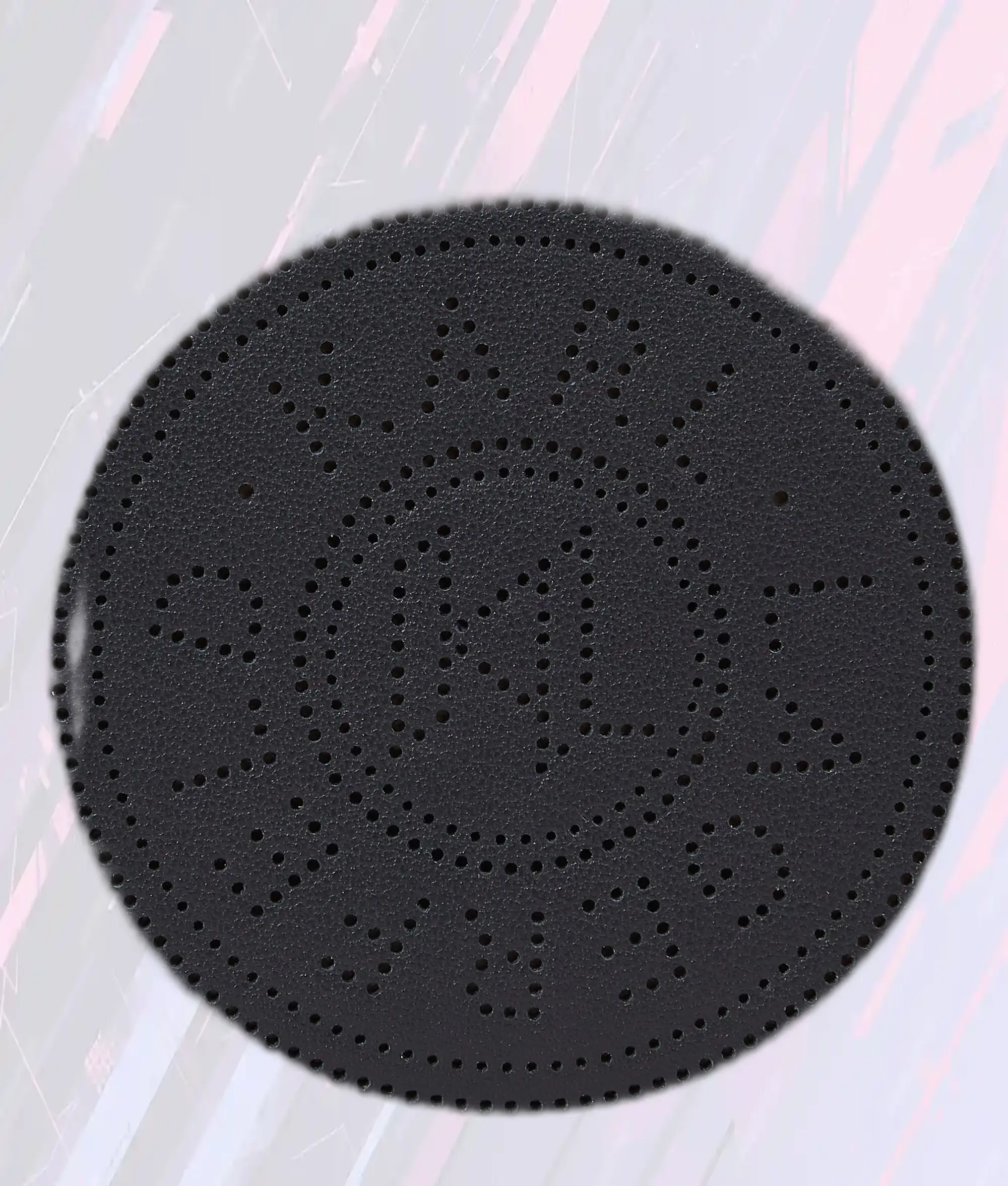 Portefeuille double pliant Karl Lagerfeld en noir avec motif K cerclé - Taille moyenne