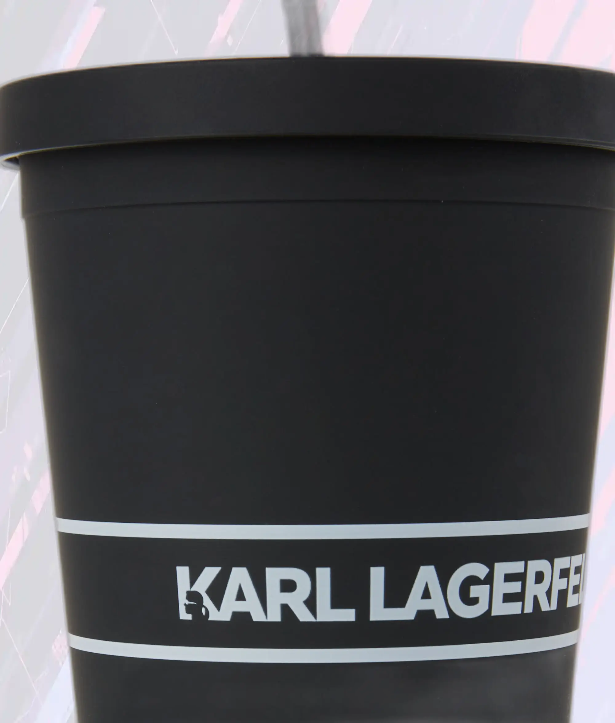 Karl Lagerfeld Tasse Nomade Logo Karl Noir - Édition Limitée