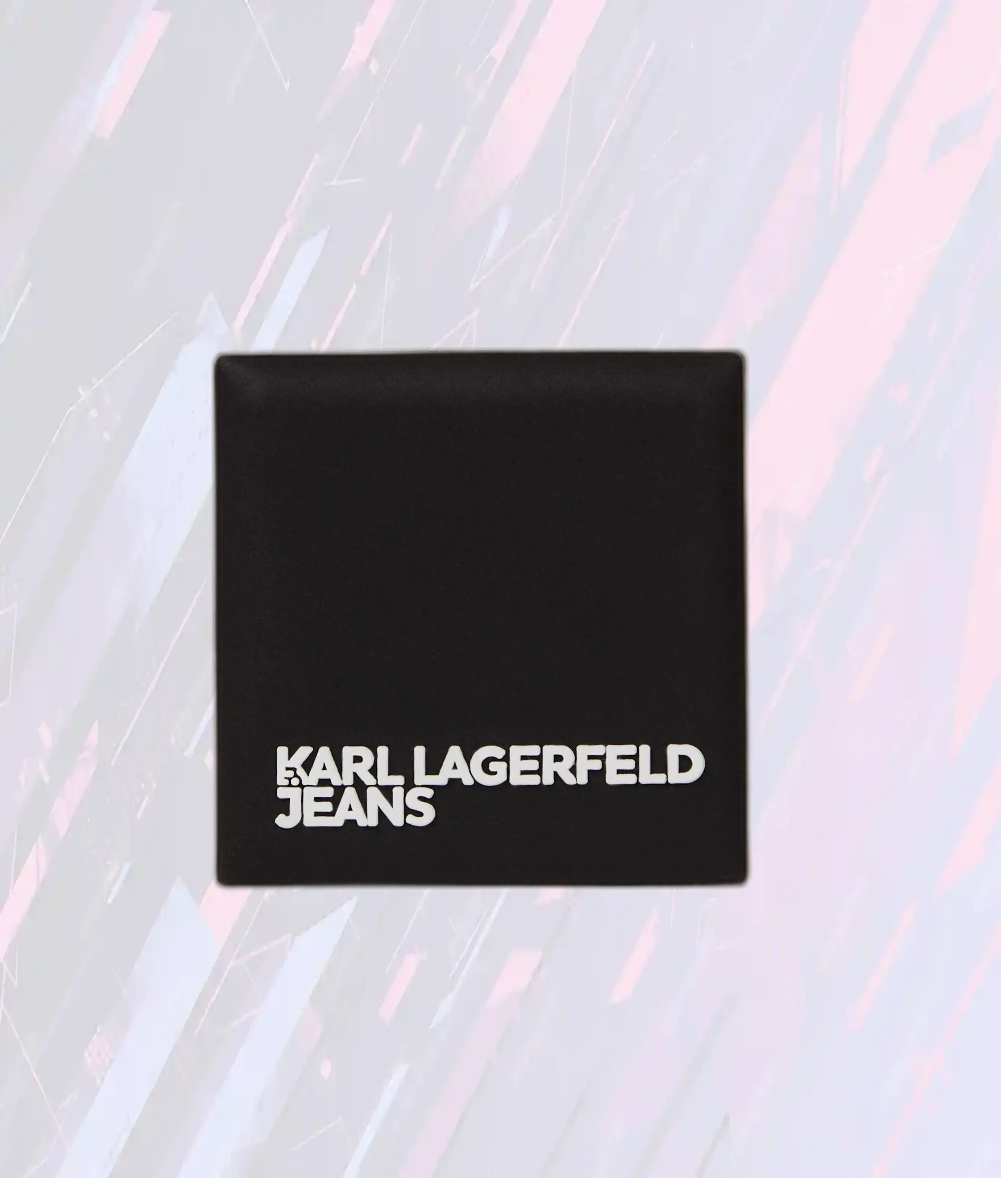 Karl Lagerfeld Paris - Sac Bandoulière Élégant Motif Galet avec Logo en Relief pour Appareil Photo, Style Urbain
