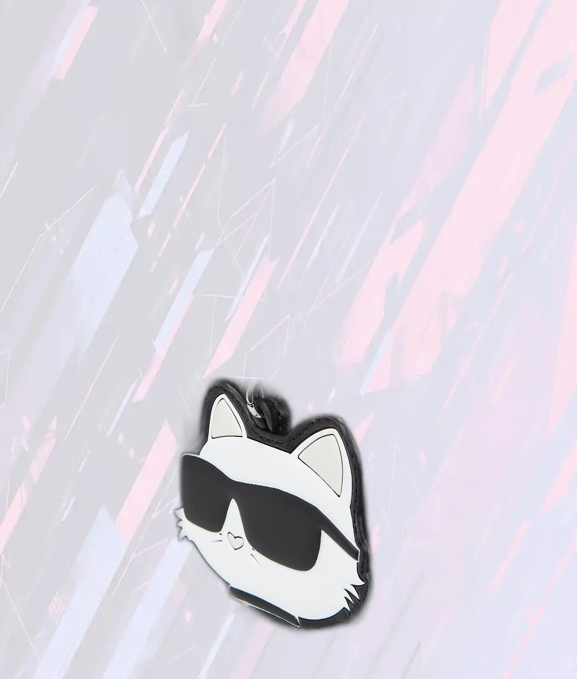 Sac Fourre-Tout Ikon Karl Lagerfeld - Motif Ombre NFT en Noir Taille Moyenne