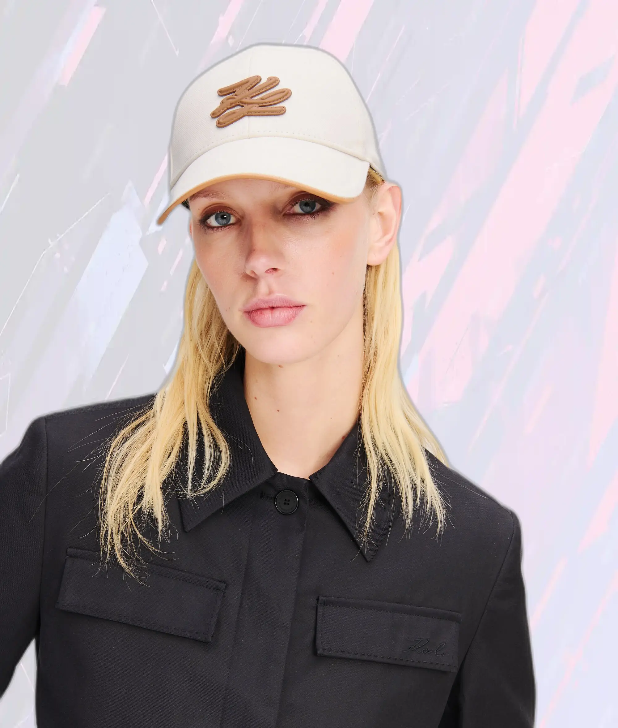 Casquette Signature Karl Lagerfeld - Édition Exclusive Style Emblématique