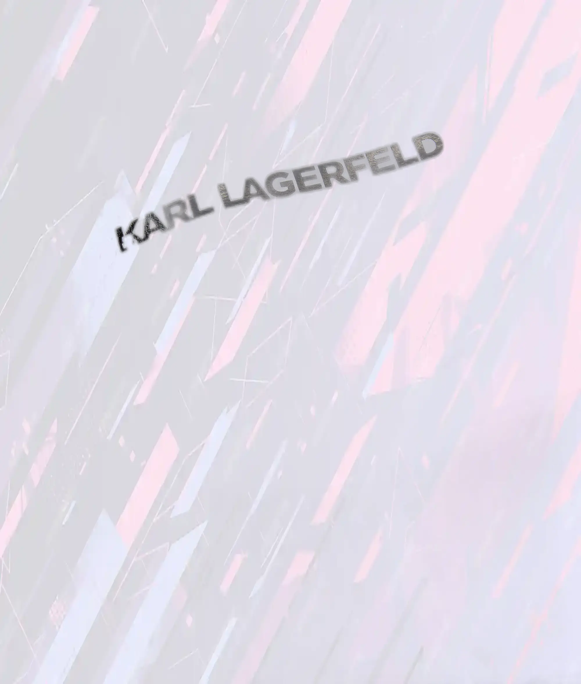 Robe de Fête pour Fillette Karl Lagerfeld - Panachage Élégant Blanc et Rose