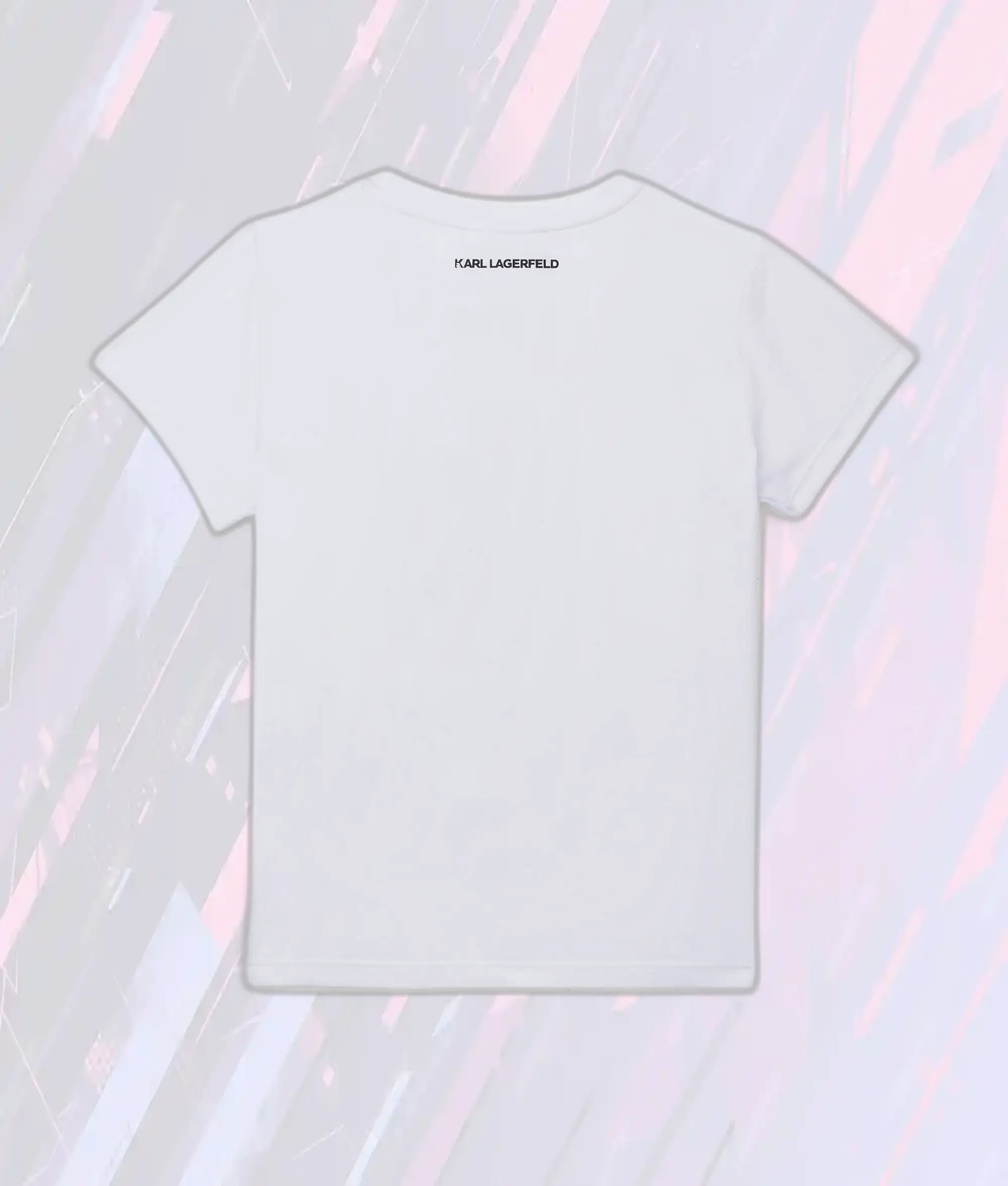 T-Shirt Karl Lagerfeld - Édition Filles en Blanc au Café de Karl