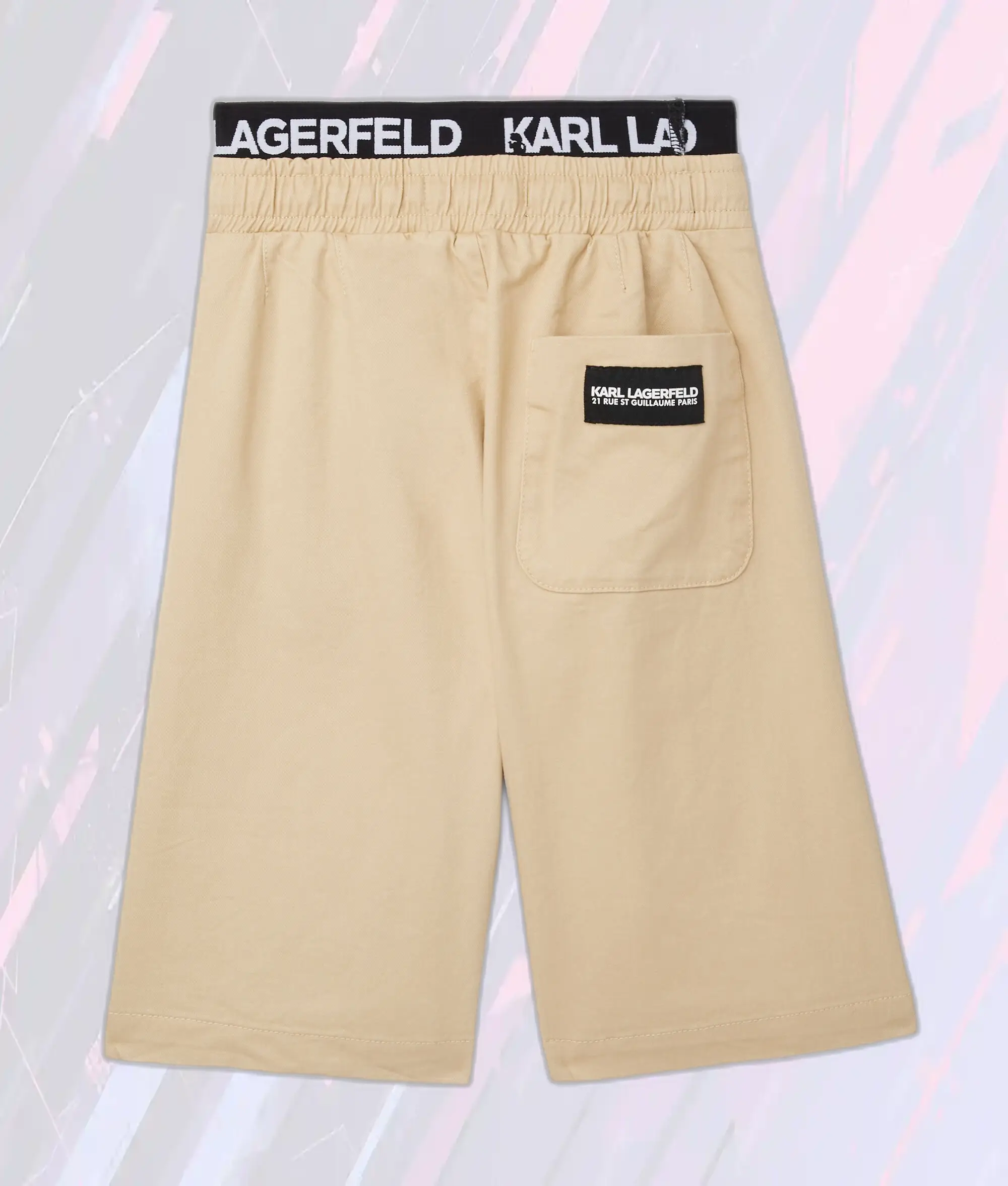 Karl Lagerfeld Bermudas Doré Clair pour Garçons