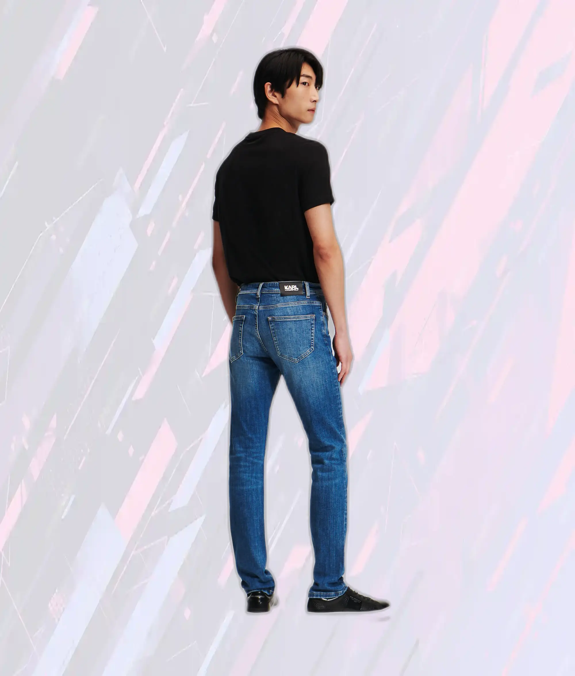 Karl Lagerfeld Pantalon Denim Intemporel d'Exception