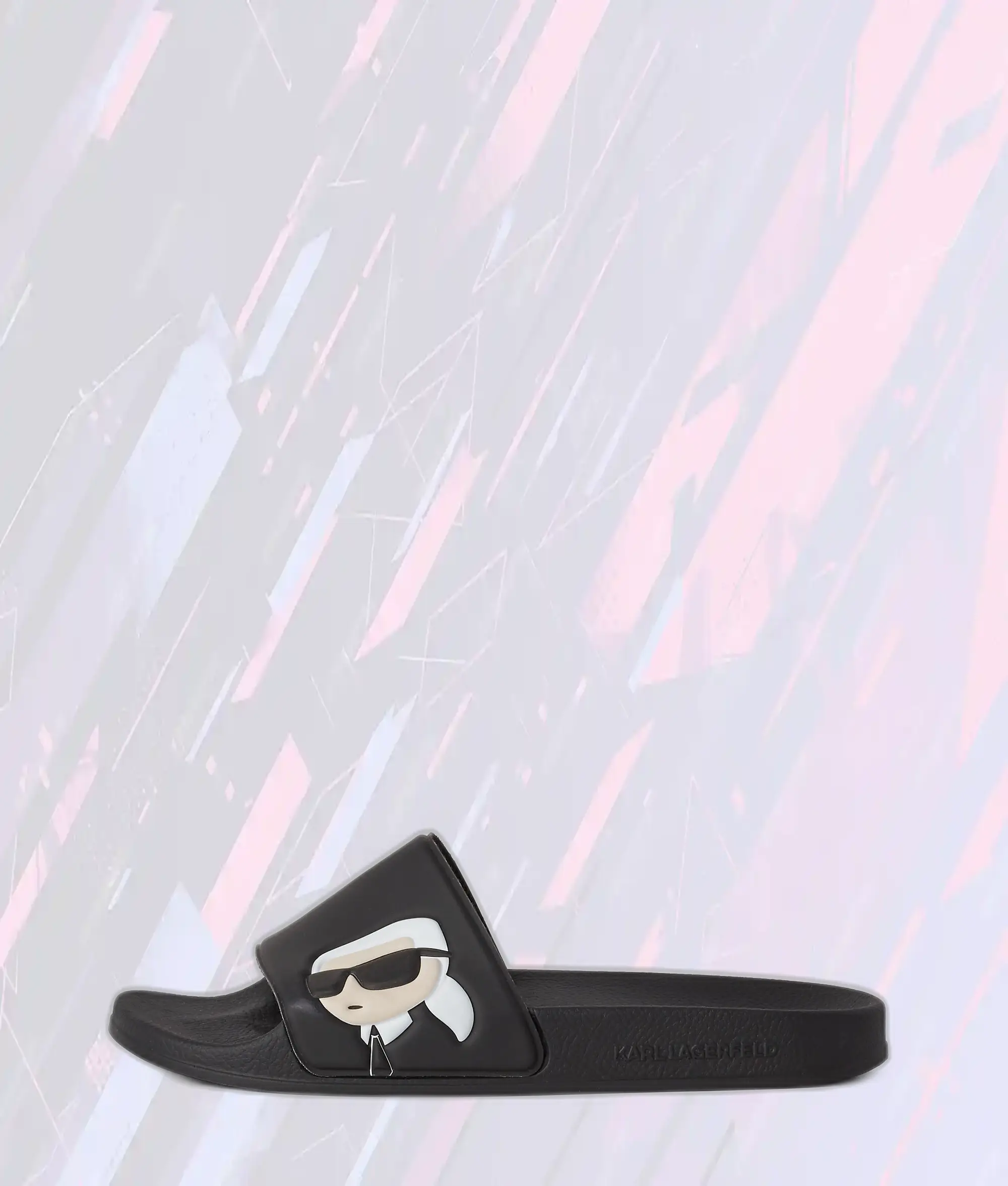 Sandales NFT Iconiques Noir par Karl Lagerfeld