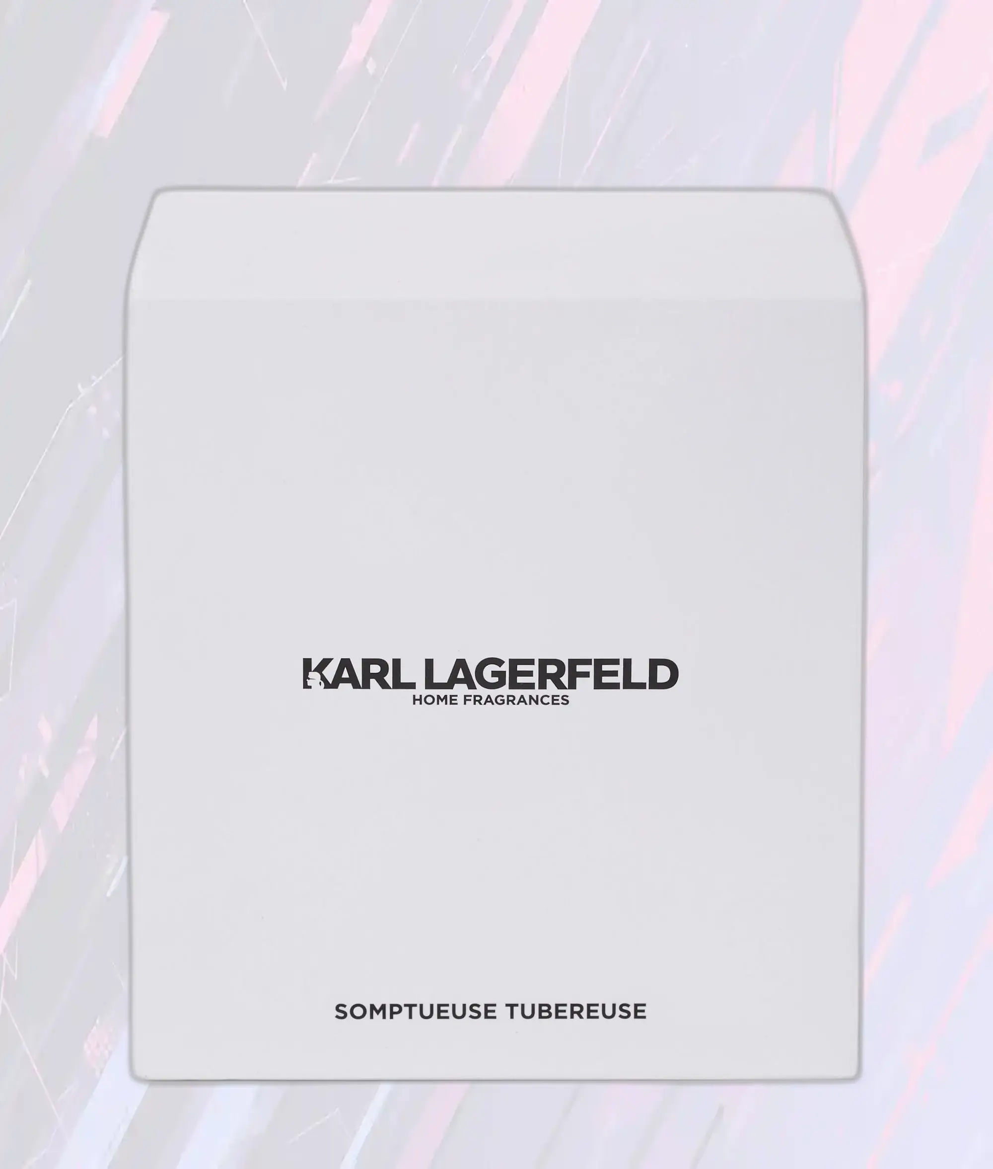 Bougie Parfumée Karl Lagerfeld - Édition Ambiance Hôtel Blanc Signature