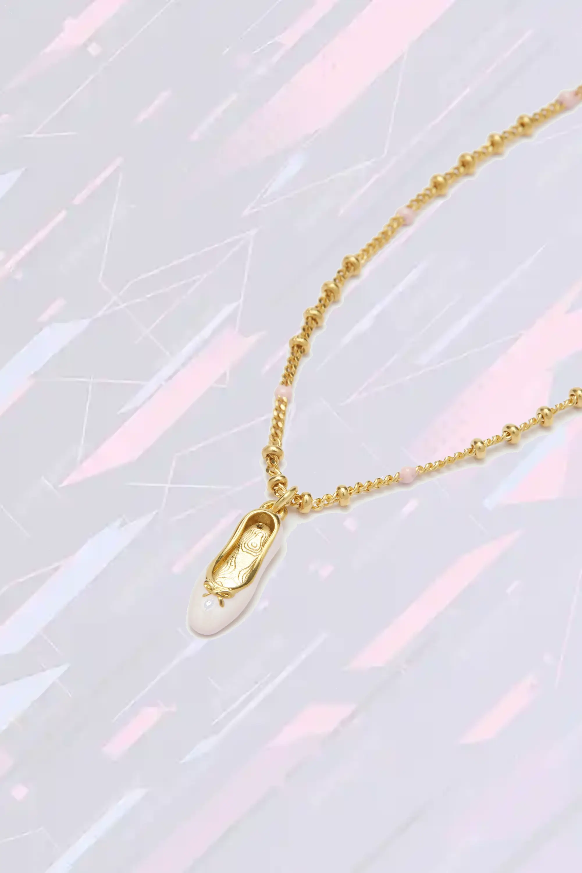 Bracelet Élégant Les Néréides avec Charme Chausson de Danse Artisanal