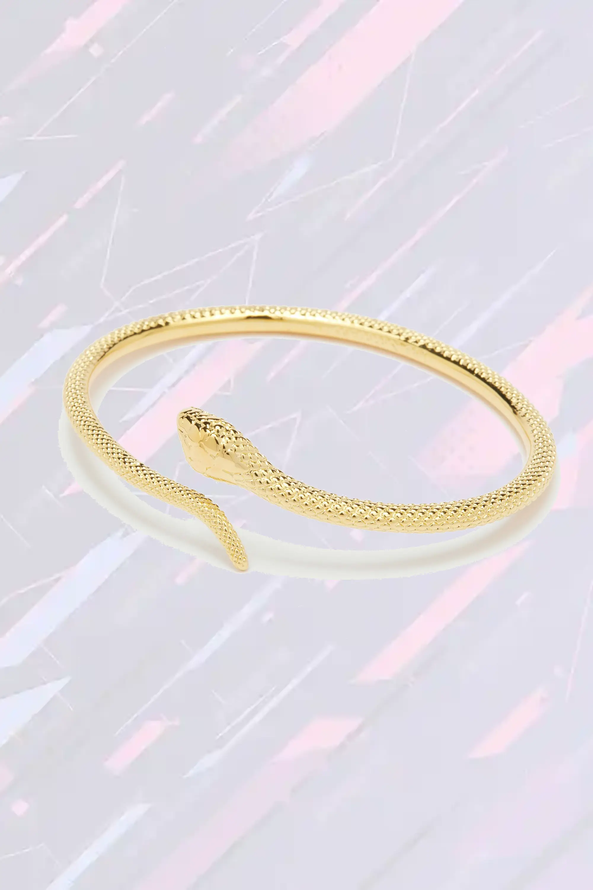 Bracelet serpentin aux ondulations élégantes - Création Les Néréides