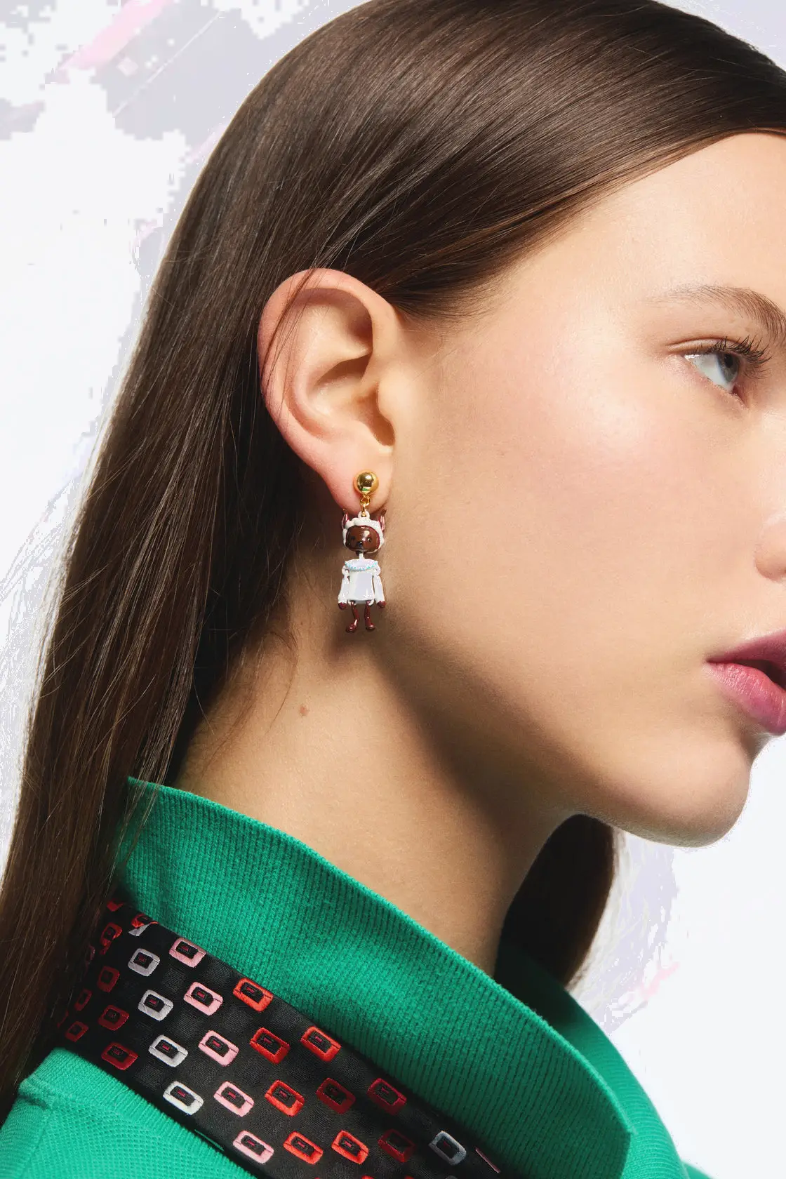 Boucles d'oreilles Les Néréides - Conte de fées argent rhodié 