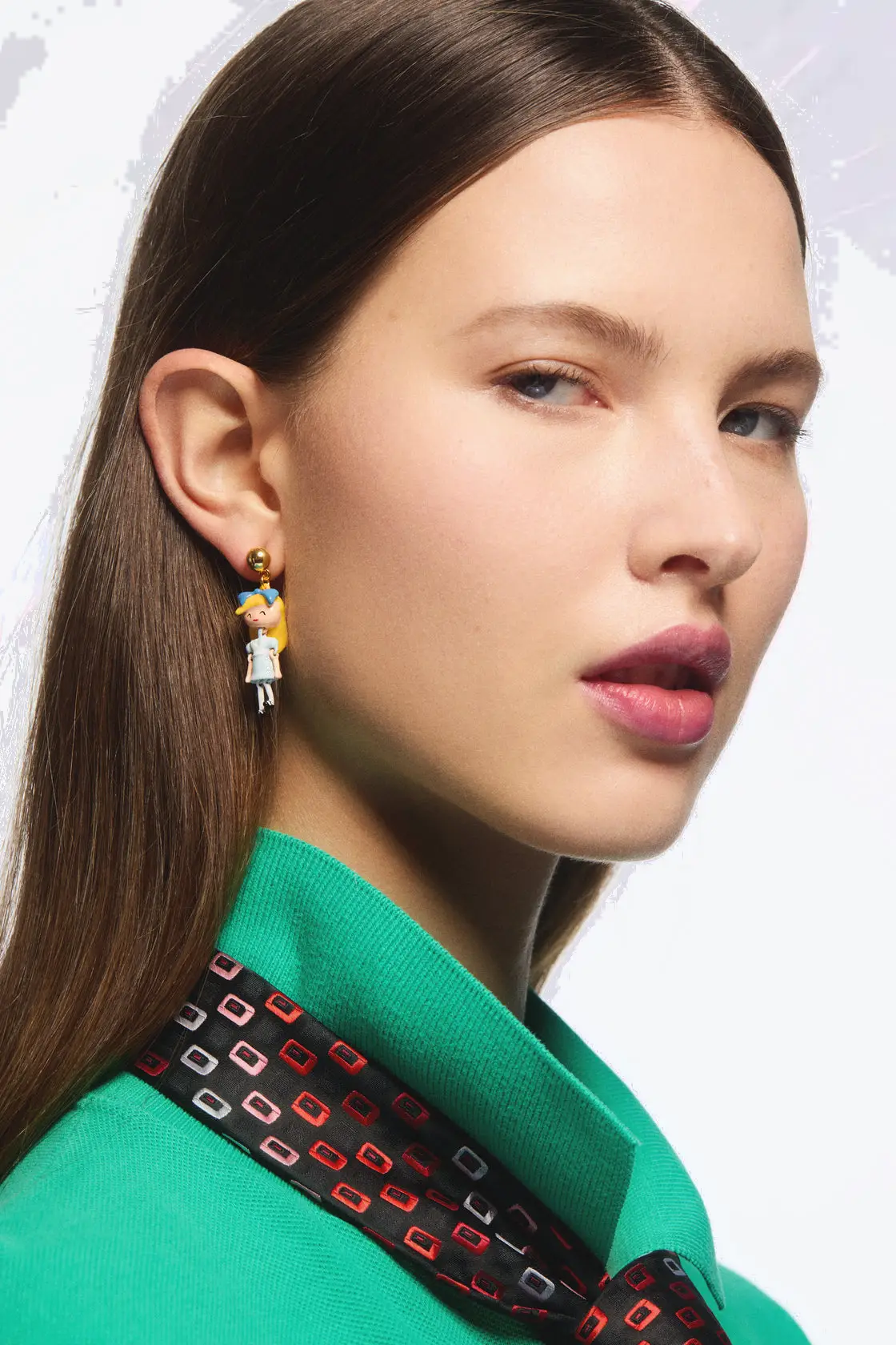 Boucles Élégantes Inspiration Wonderland - Lièvre Céleste et Royaume Enchanté