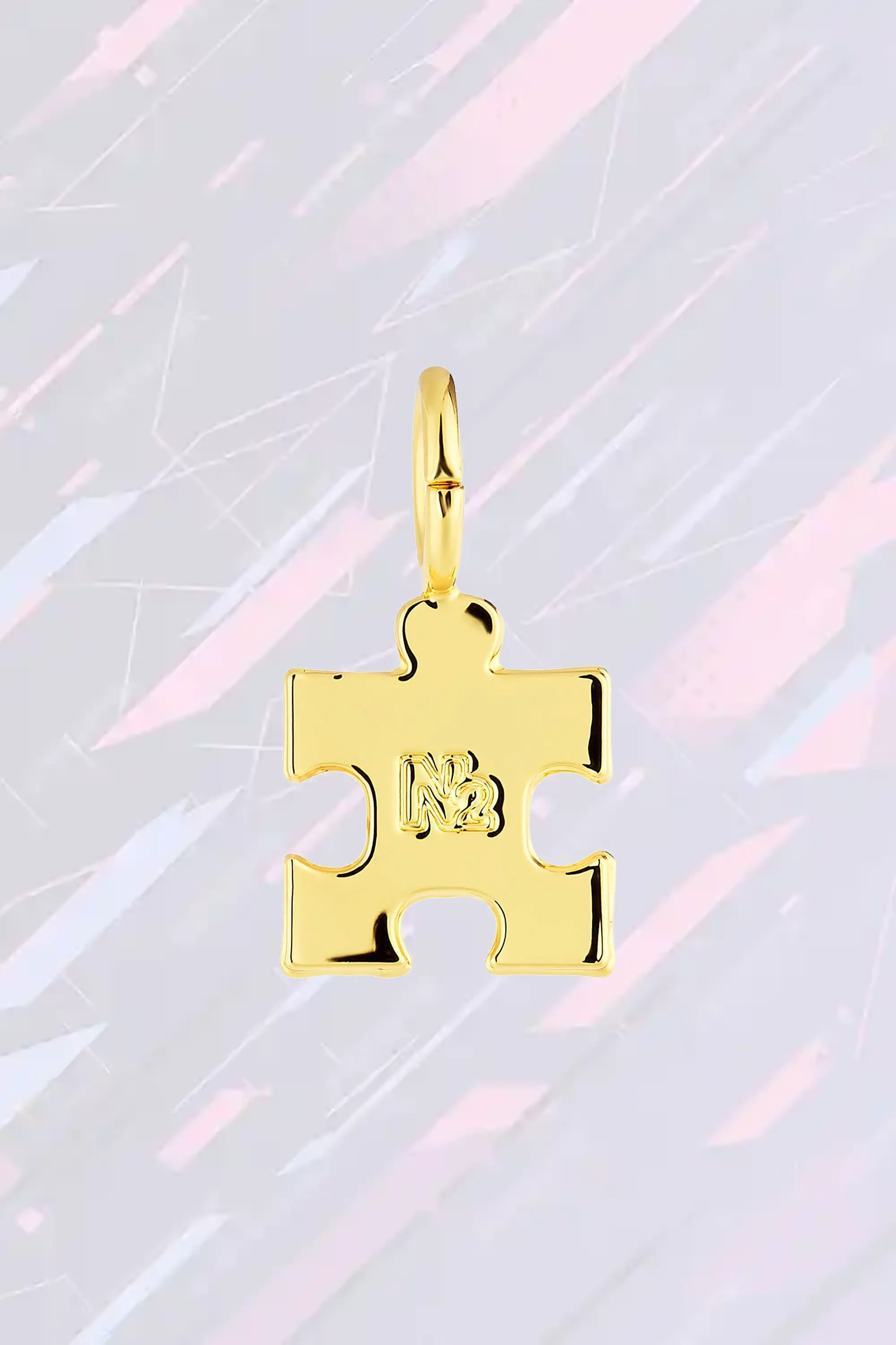 Élégant Collier Créatif en Forme de Puzzle - Collection Mythique des Océans