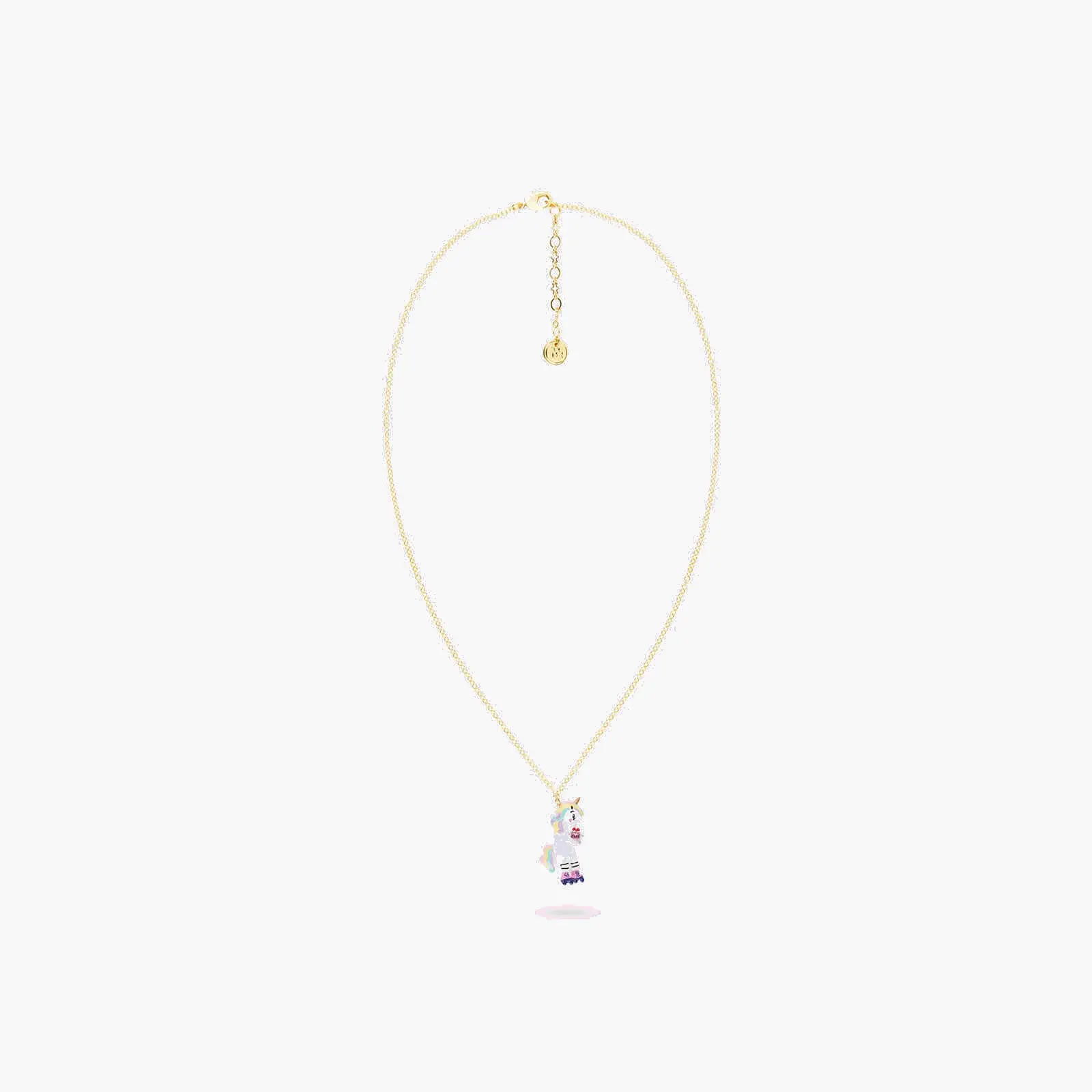 Pendentif Licorne Élégant - Création Artistique Les Néréides - Collier Fantaisie Enchantée