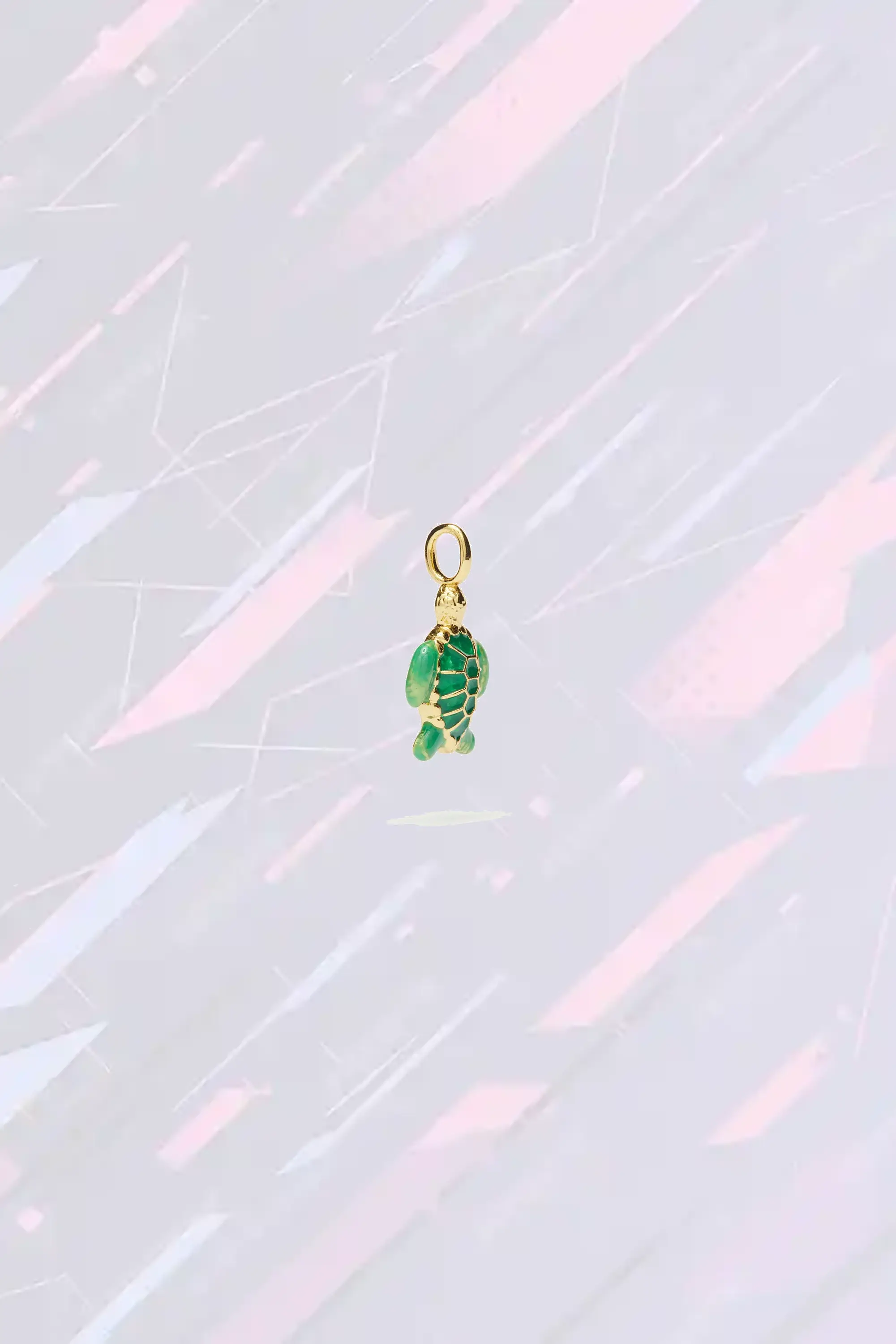 Pendentif Tortue Marine Élégant - Création Les Néréides