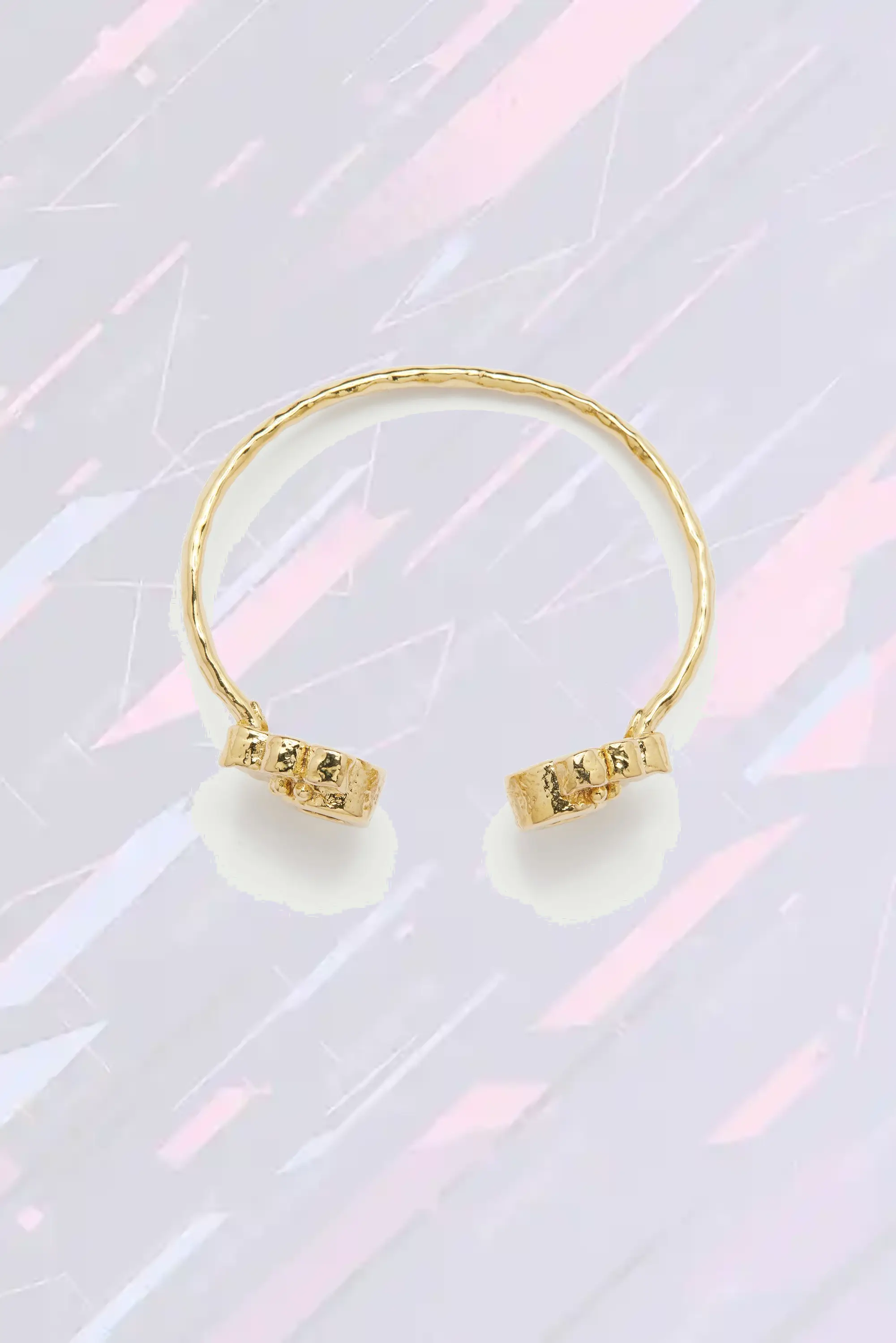 Bracelet Rigide Éléréen au Motif Terrazzo Marbré - Collection Les Néréides