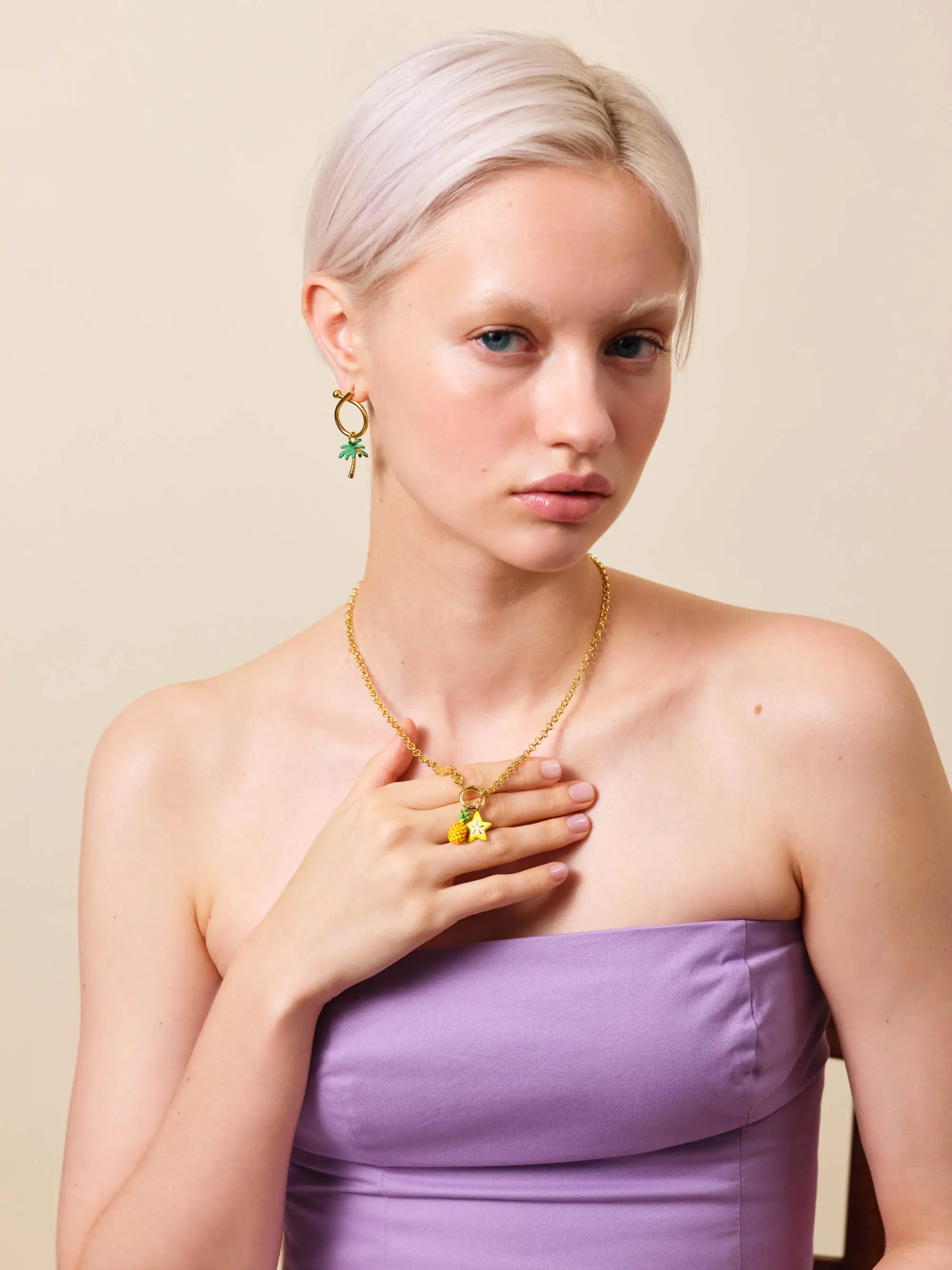 Collier Étoilé Carambole Éclat des Néréides