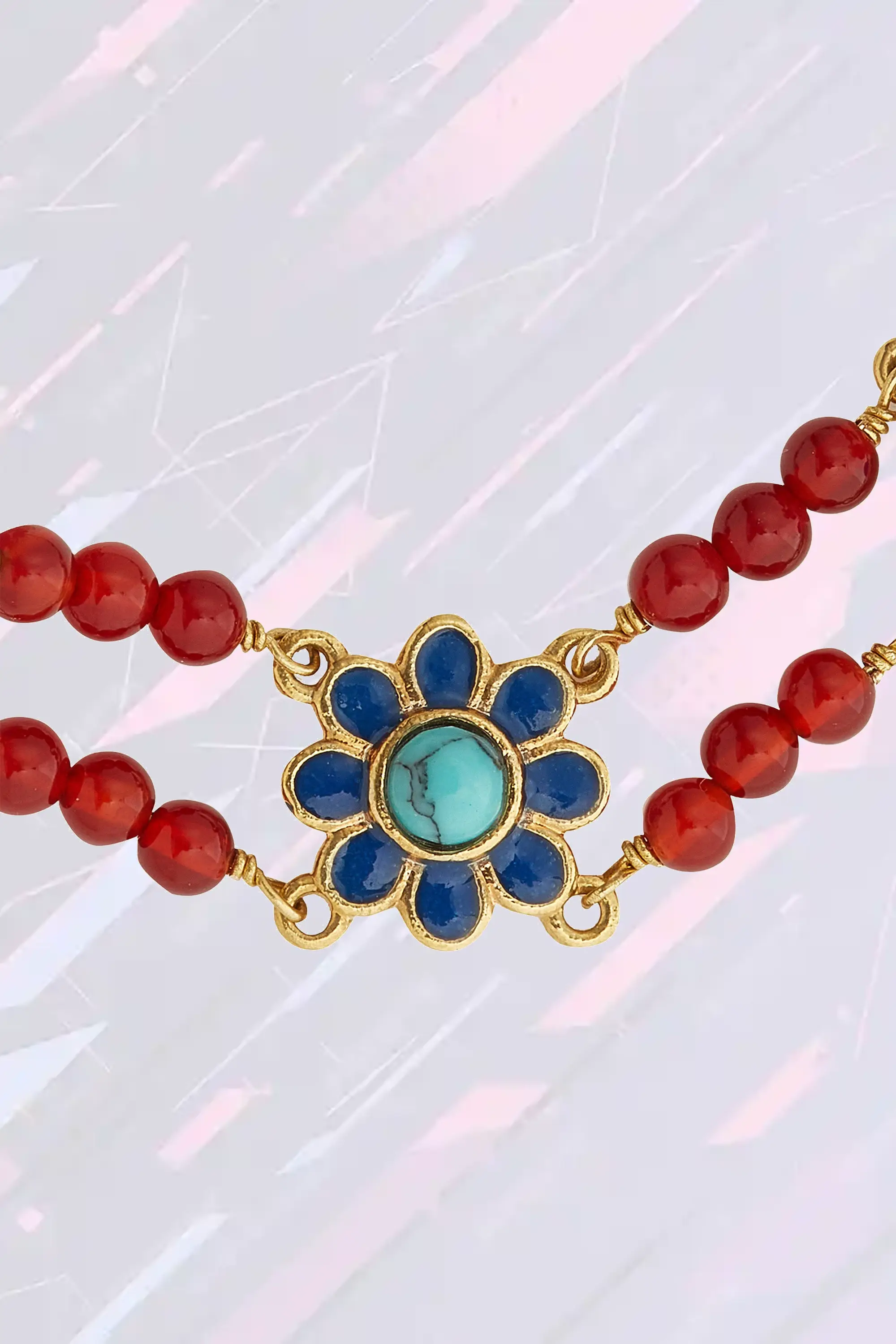 Bracelet Captivant Énigme du Fleuve Sacré - Collection Égypte Antique Les Néréides
