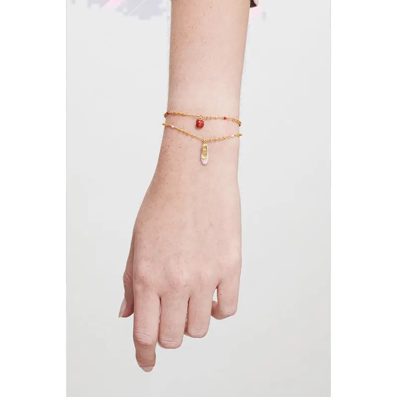 Bracelet Élégant Les Néréides avec Charme Chausson de Danse Artisanal