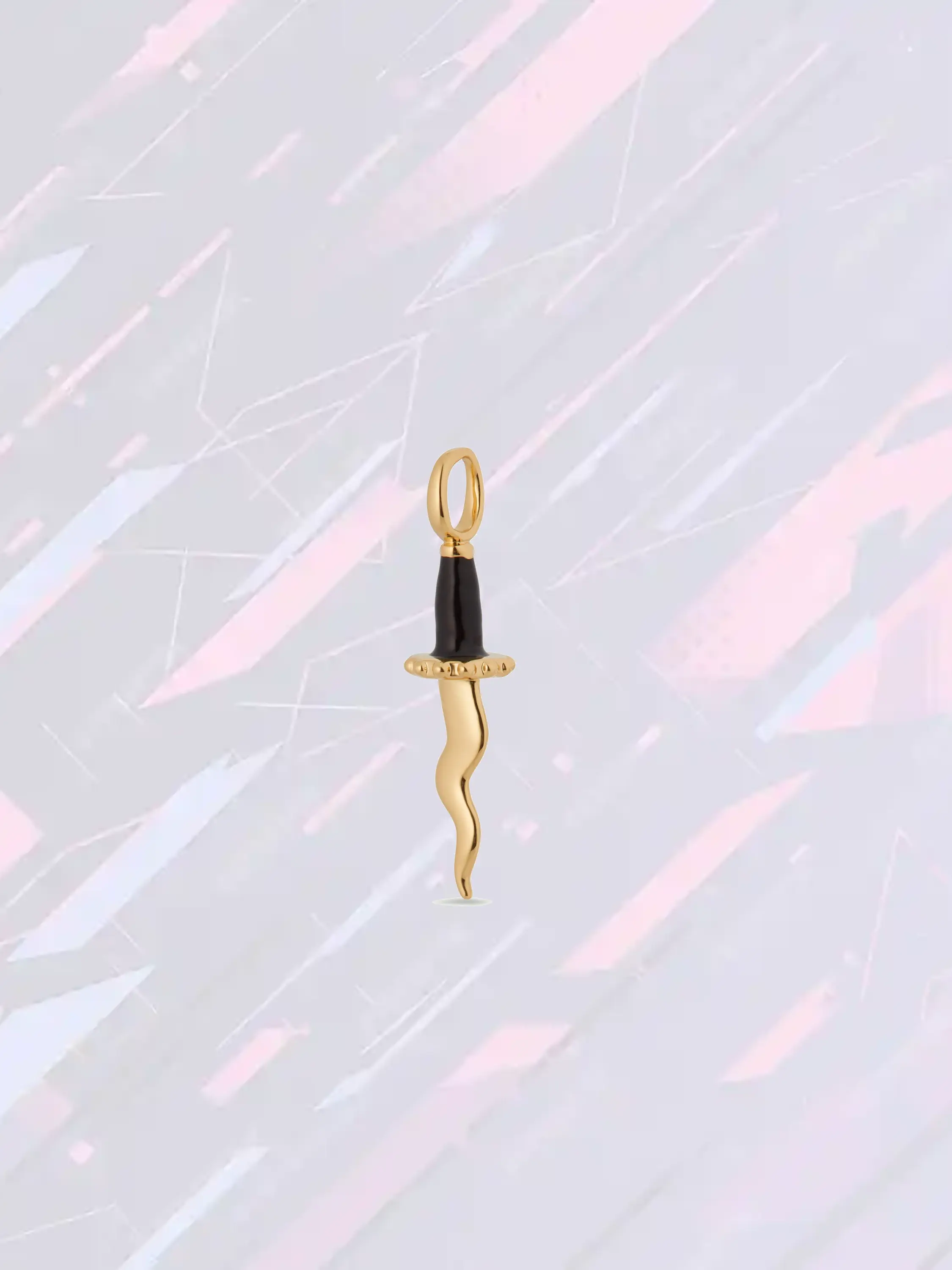 Dague Envoûtante des Néréides - Pendentif Fantaisie au Charme Mythique