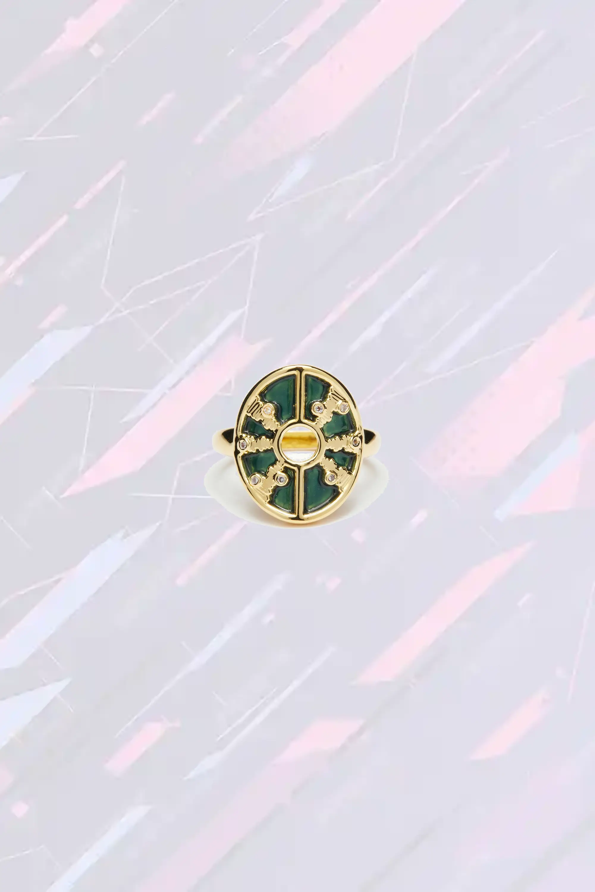 Bague de Soirée Éclats Scintillants - Création Les Néréides
